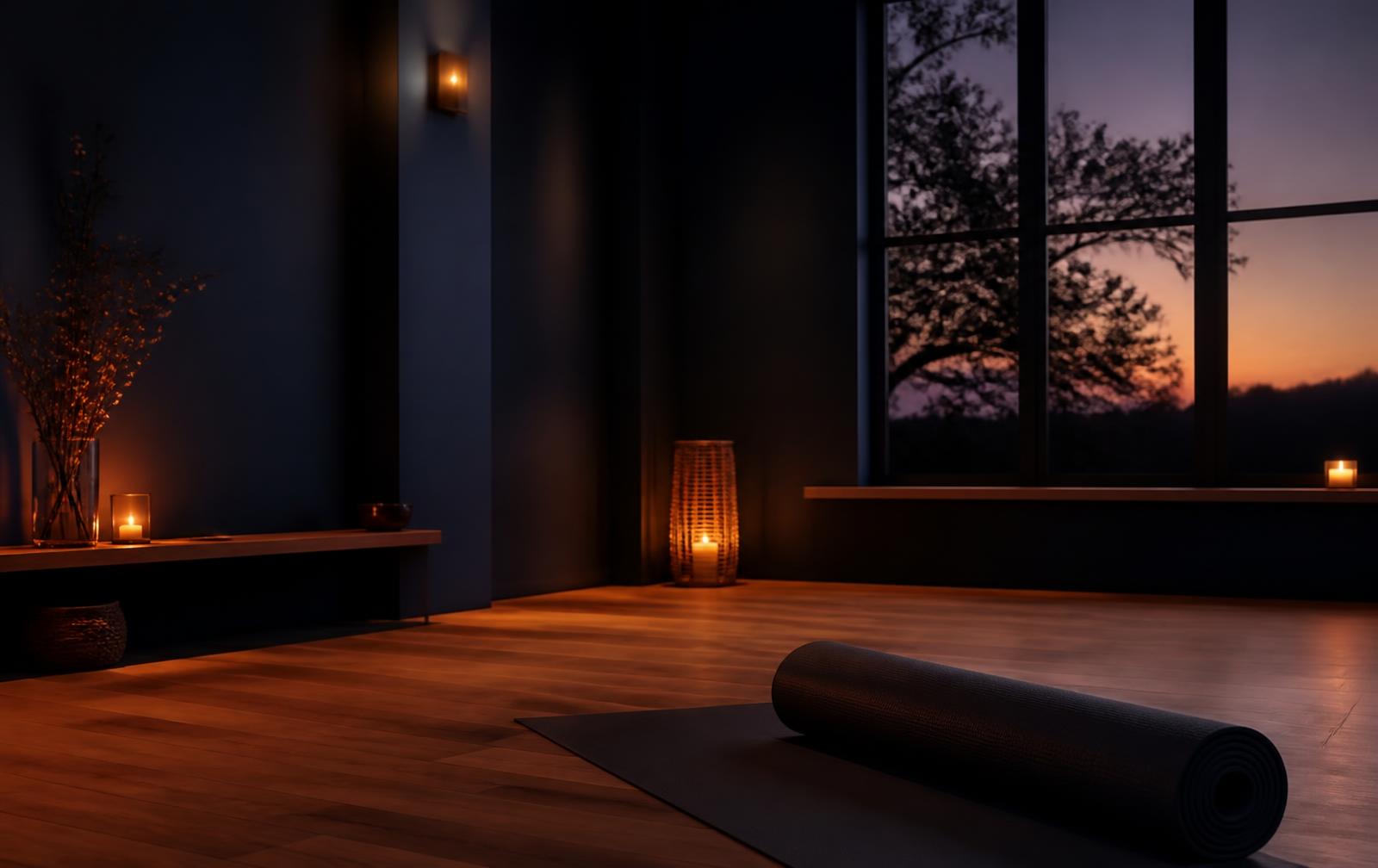 Espace de yoga du centre Reboot